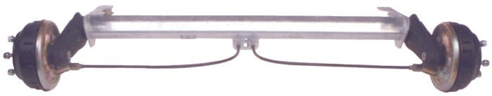 Náprava AL-KO B 850-10, 112x5-kuličková, 1100