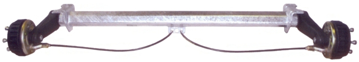 Náprava AL-KO B 850-5, 112x5-tandem zadní kuličková, 1350