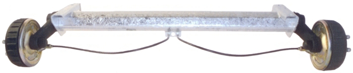 Náprava AL-KO B 1800-9, 112x5-tandem zadní kuličková, 1700