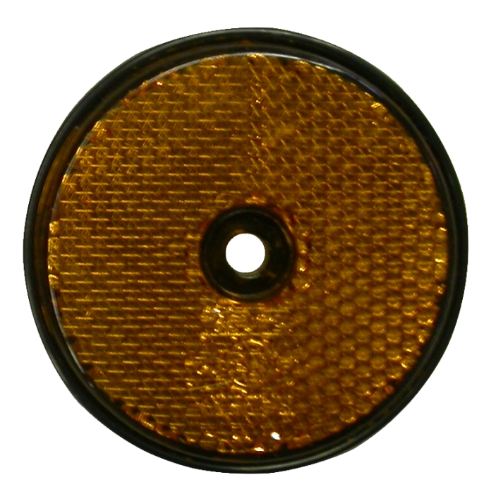 Odrazka AL-KO V501 žlutá, s otvorem a rám.