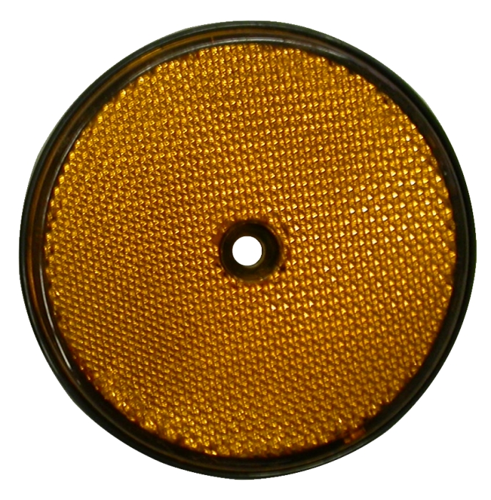 Odrazka AL-KO V721 žlutá, s otvorem a rám.