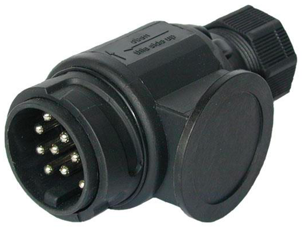 Zástrčka 13 pin DIN 12V