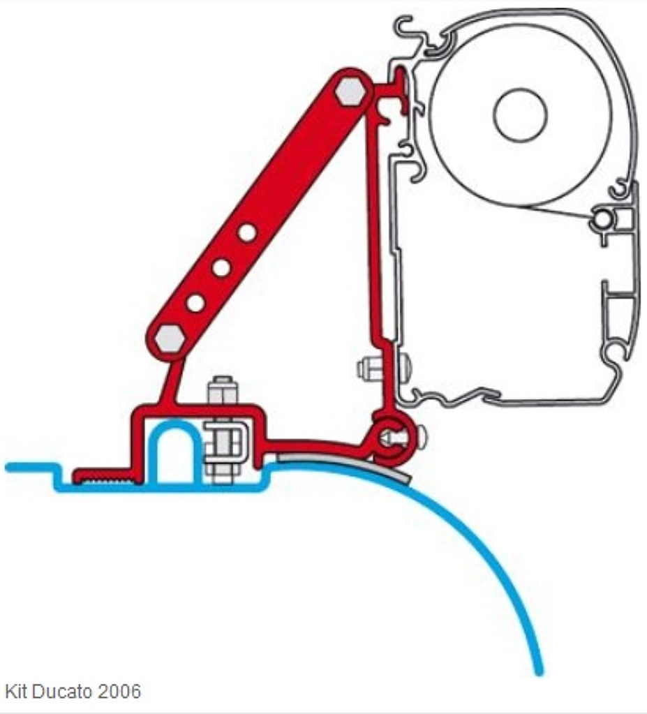 Adaptér F45 pro Ducato 2006-2014