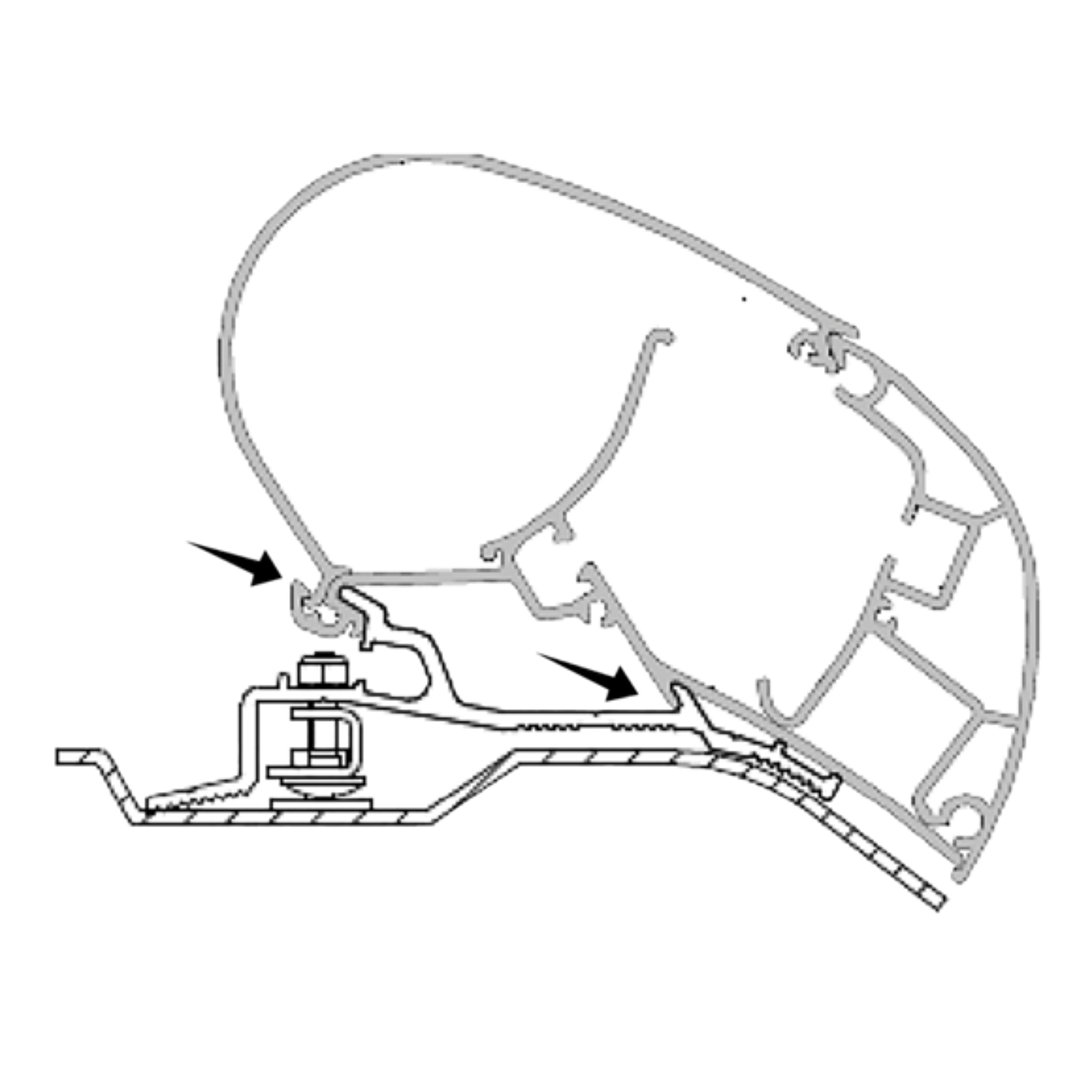 Adaptér pro Dometic PR Ducato