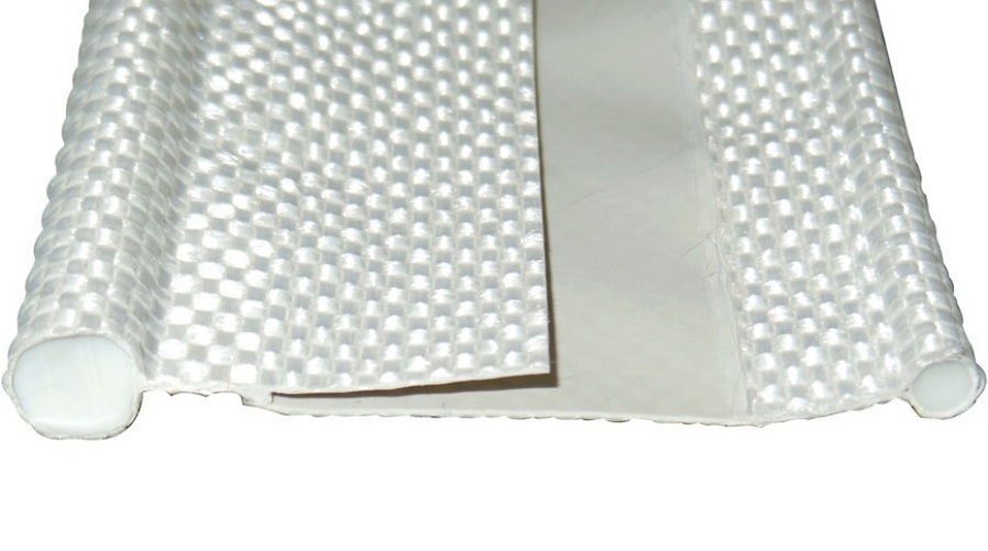 Textilní dvojkeder 7/3,5mm 6m stříbrný