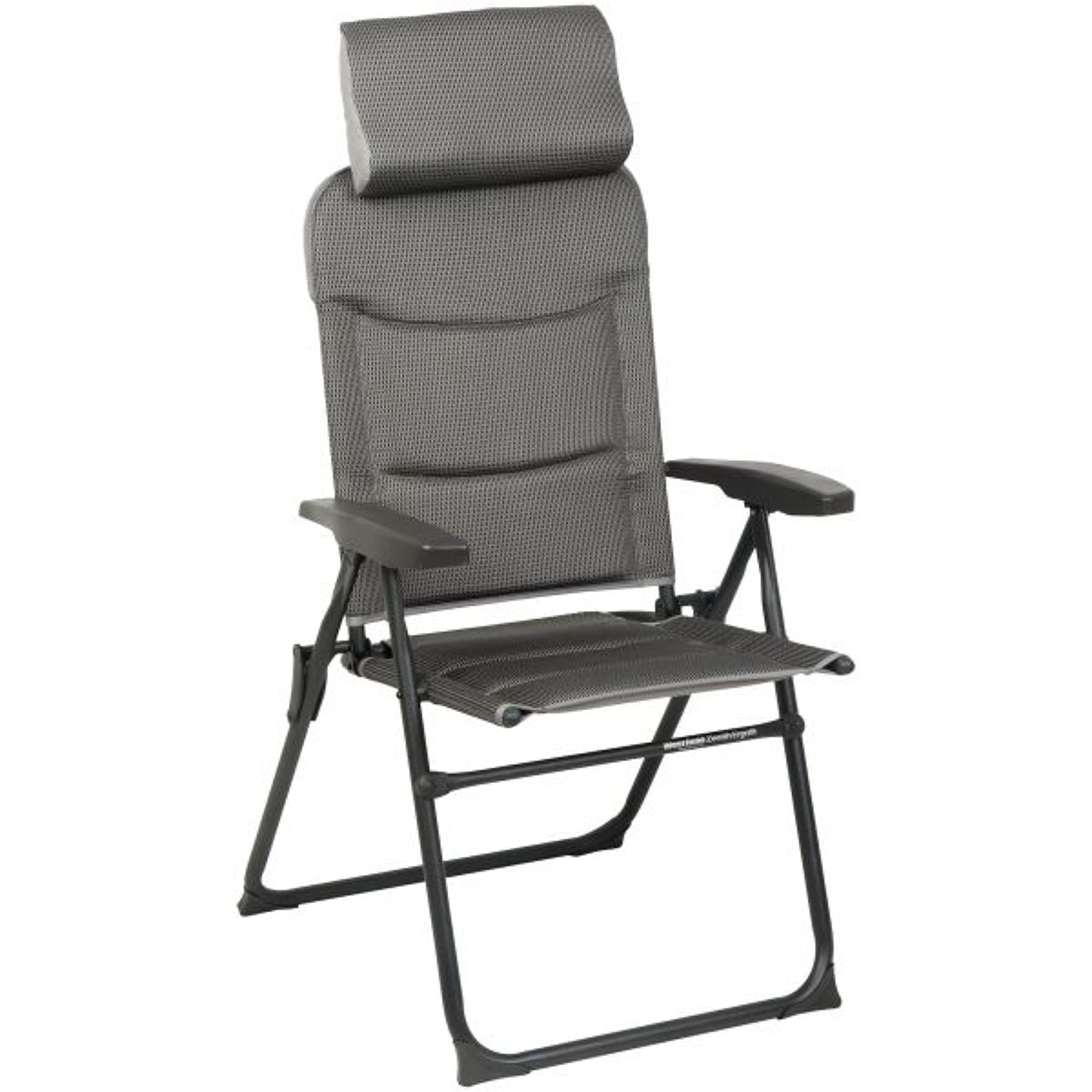 Kempingové křeslo Westfield Zenith Ergofit šedé