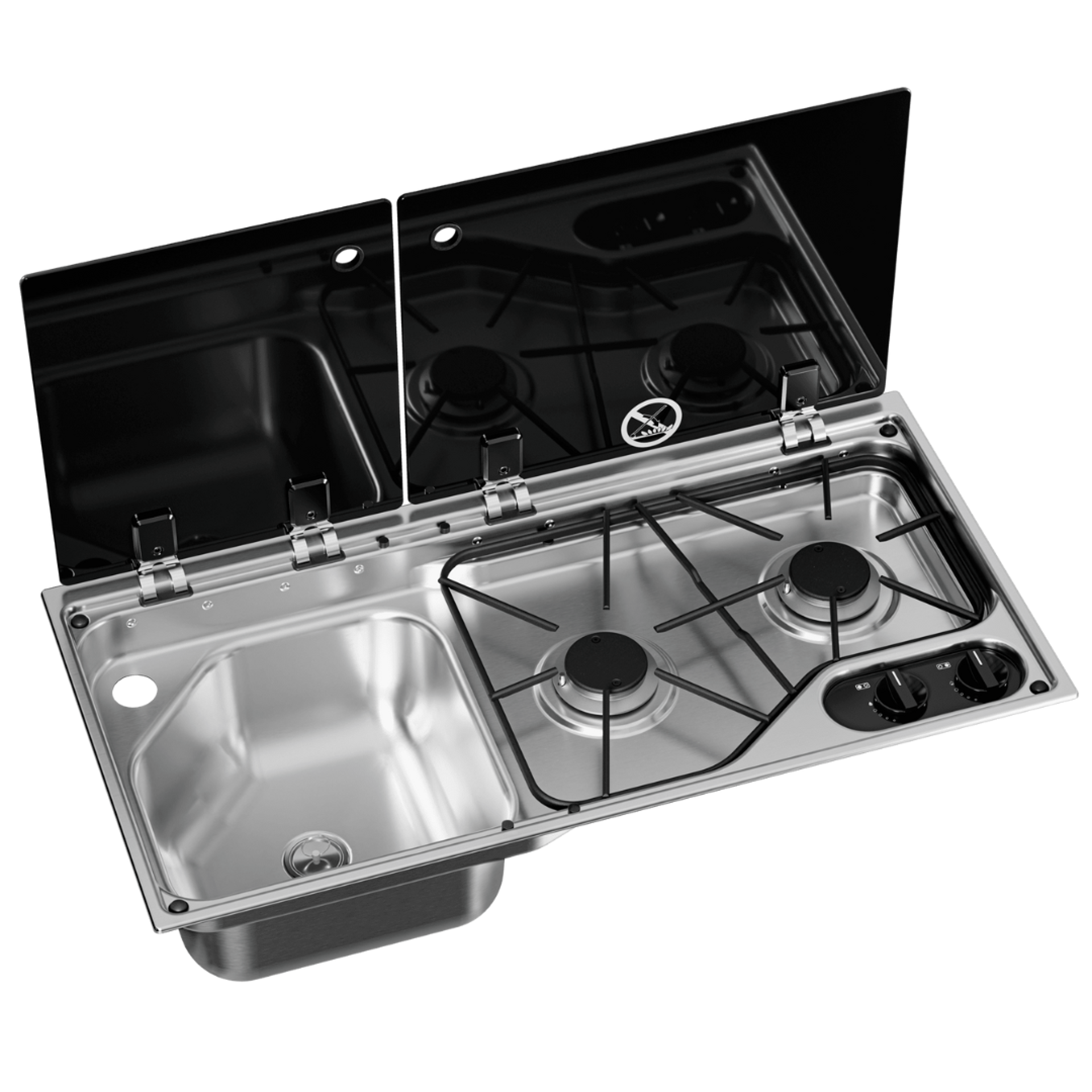 Dometic CVC 1700G dřez vlevo