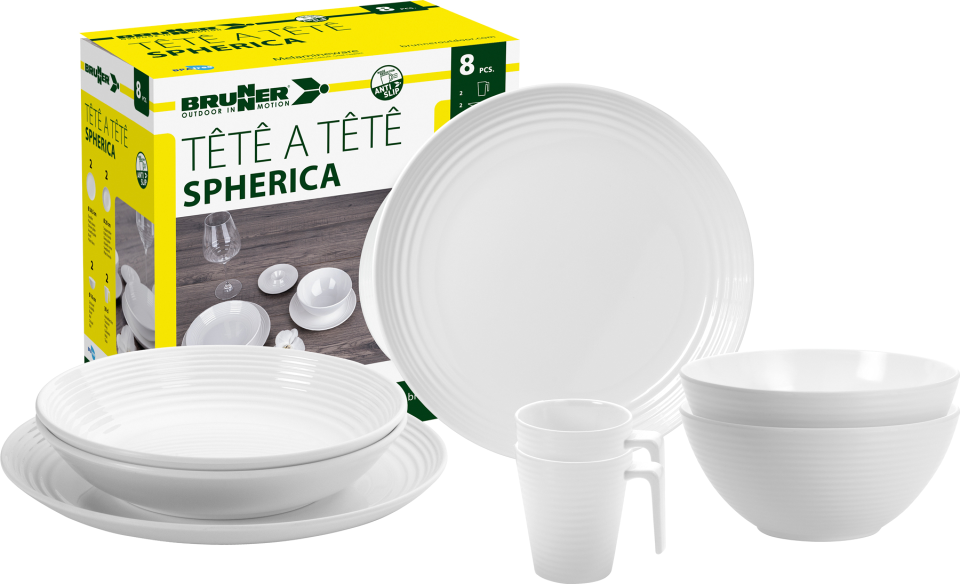 Sada nádobí Brunner Spherica Tete-a-Tete