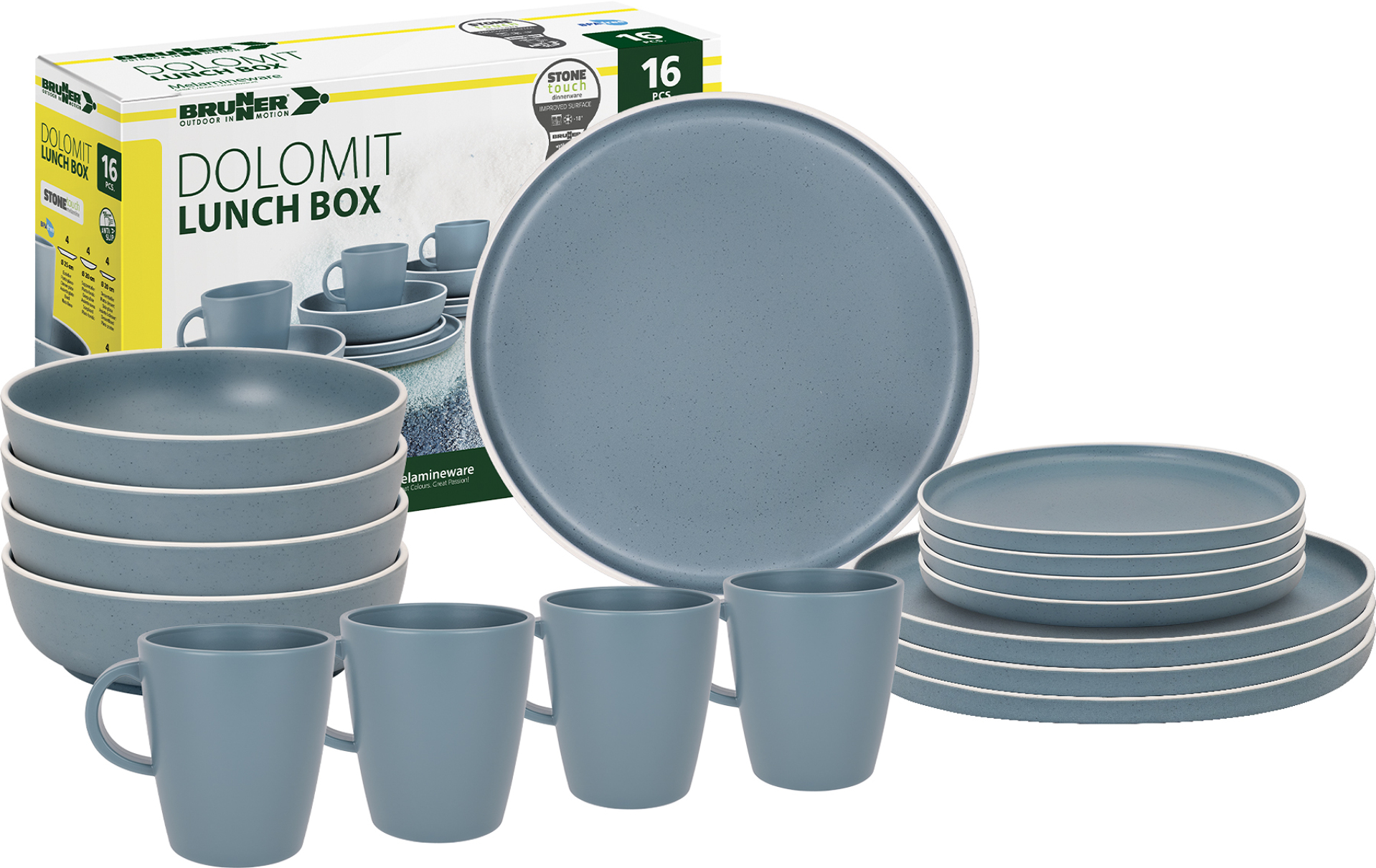 Brunner Dolomit Blue Lunch Box