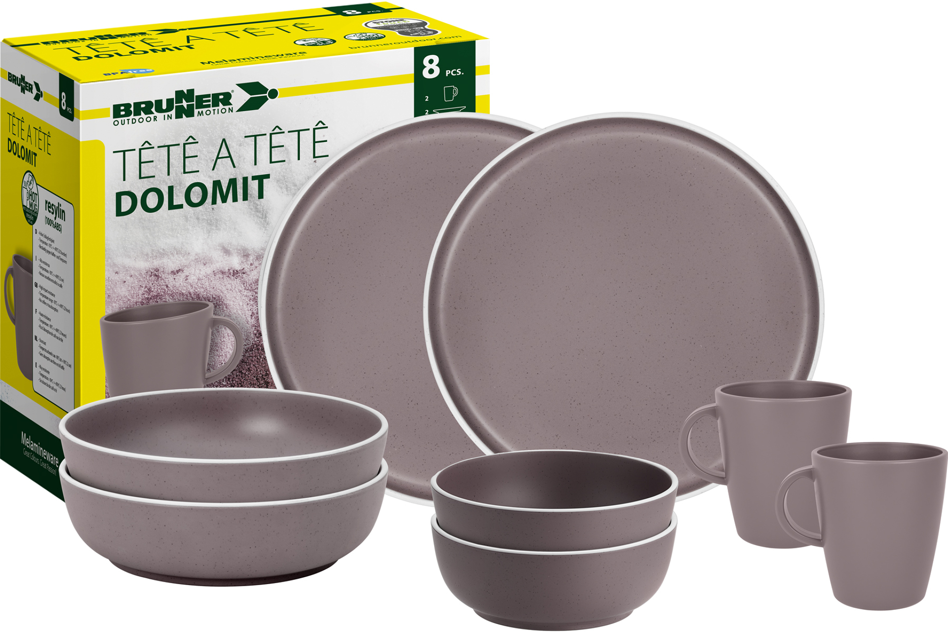 Brunner Dolomit Tete-A-Tete Rose