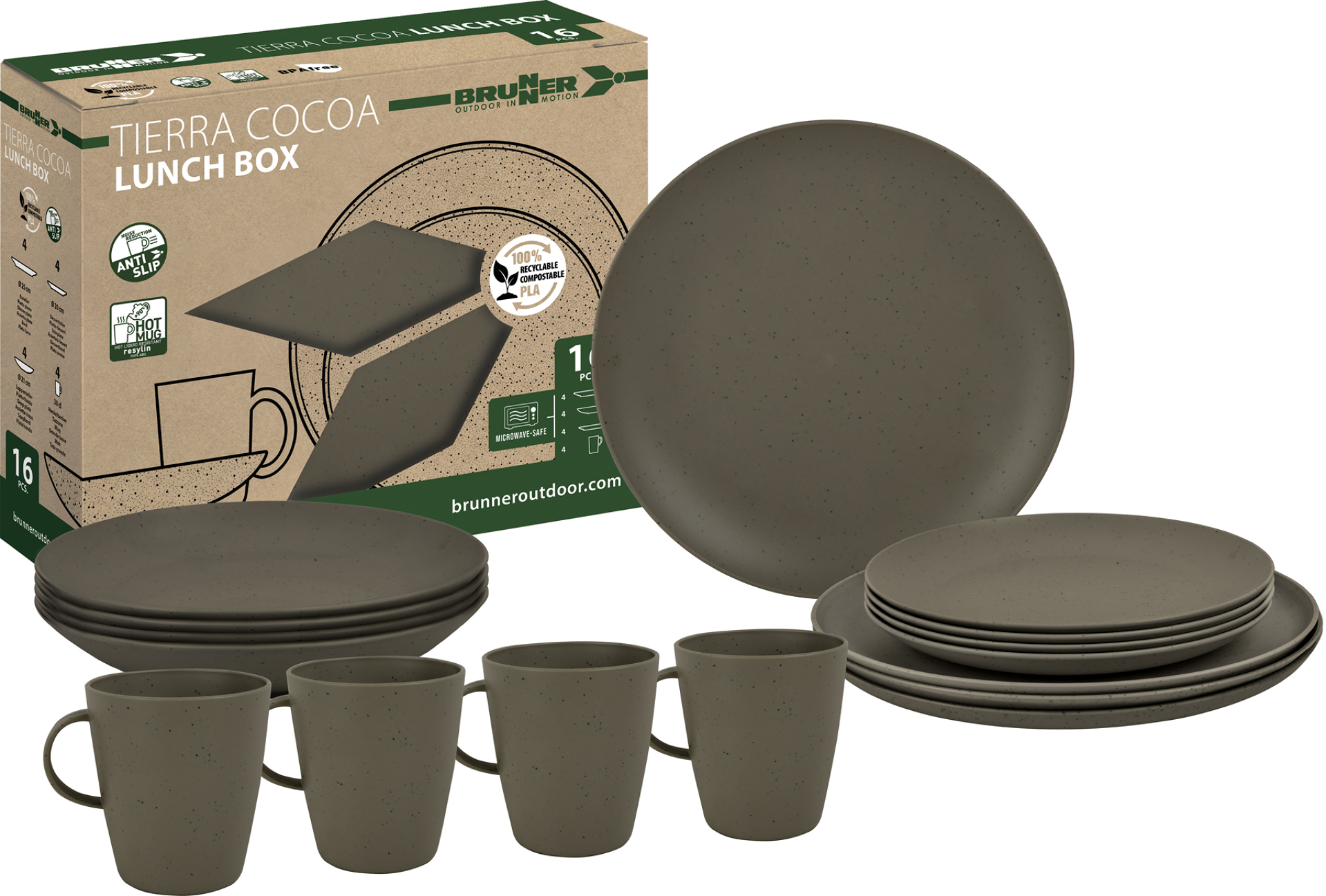 Brunner Tierra Lunch Box Cocoa