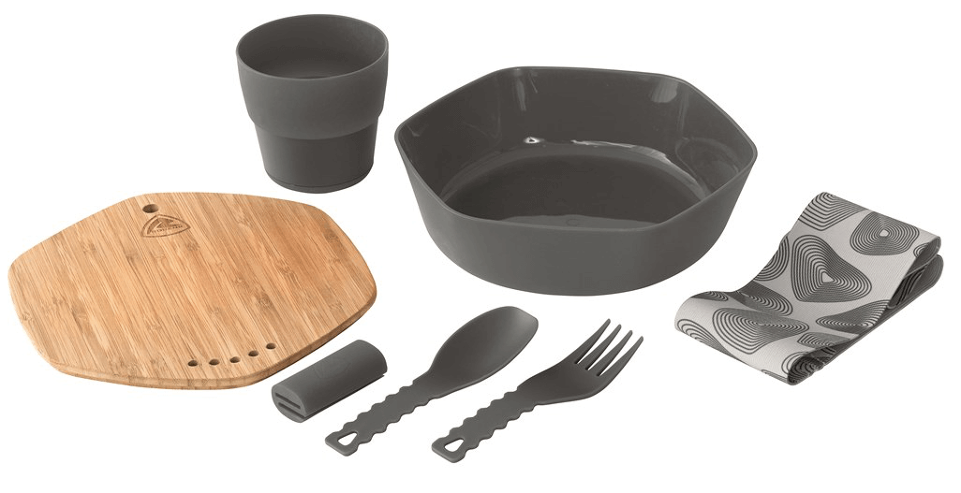 Vícedílný set Robens Leaf Meal Kit Antracite