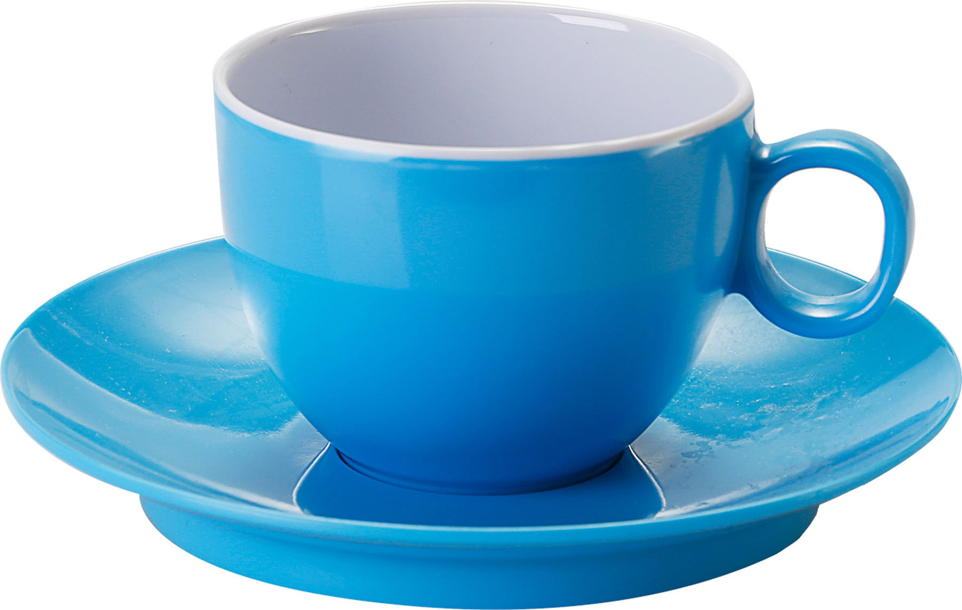 Espresso šálek s podšálkem Brunner modrá