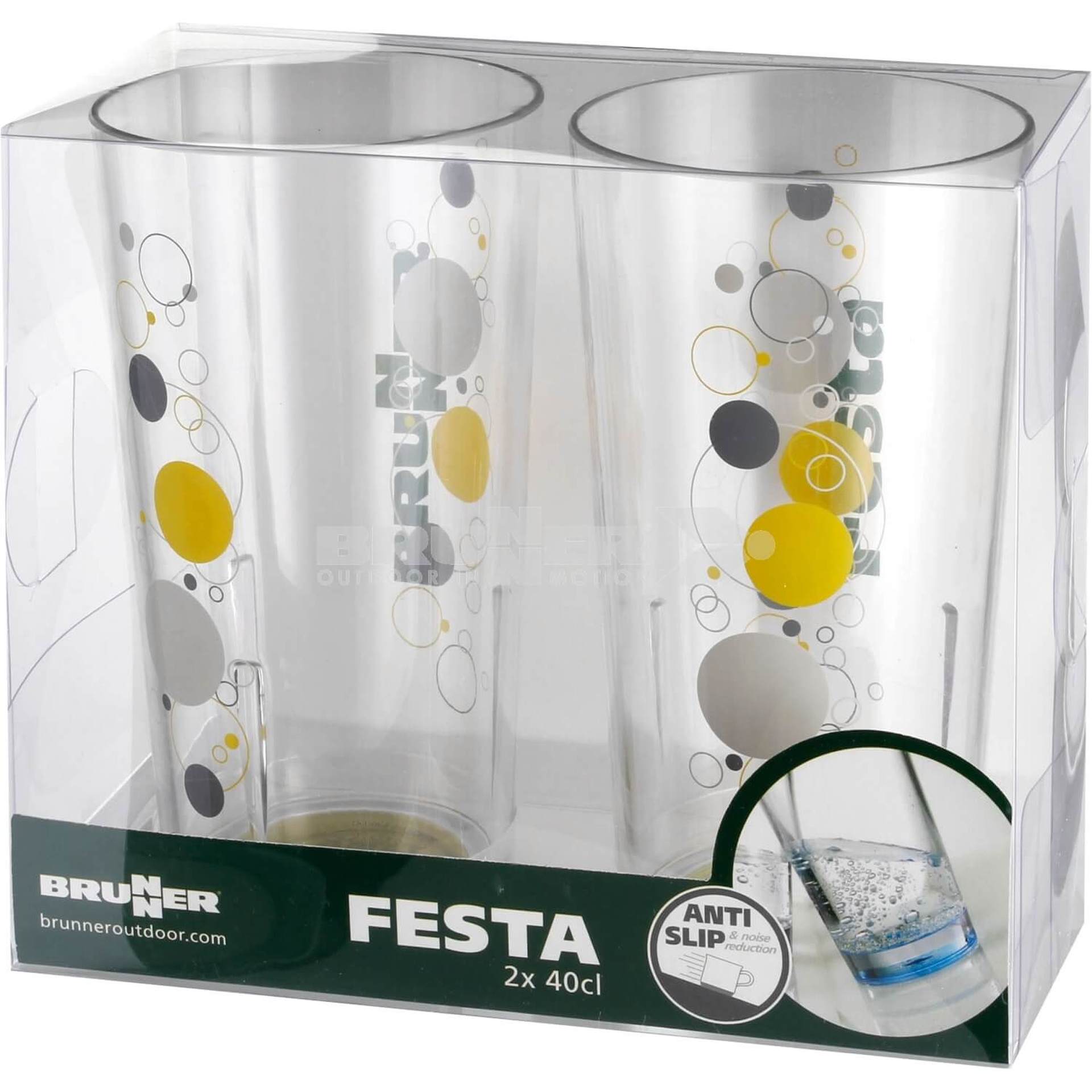 Sada skleniček Brunner Festa Space 400 ml