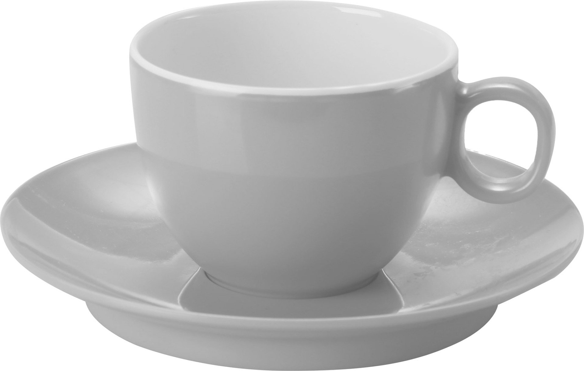 Espresso šálek s podšálkem Brunner šedá