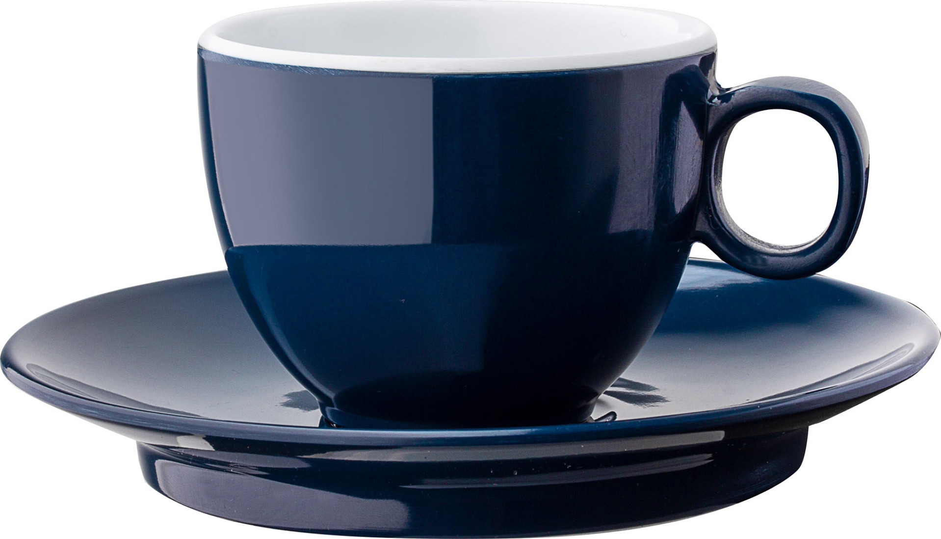 Espresso šálek s podšálkem Brunner tmavě modrá