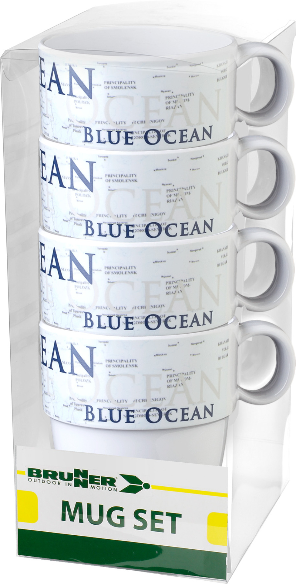 Sada hrnků Brunner Blue Ocean