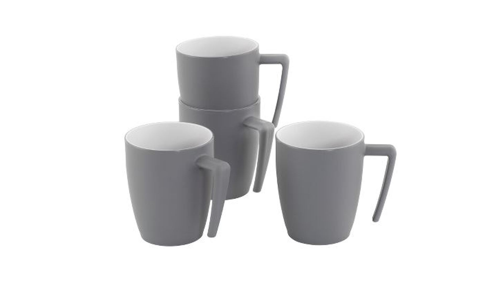 Sada hrnků Outwell Gala 4 Grey
