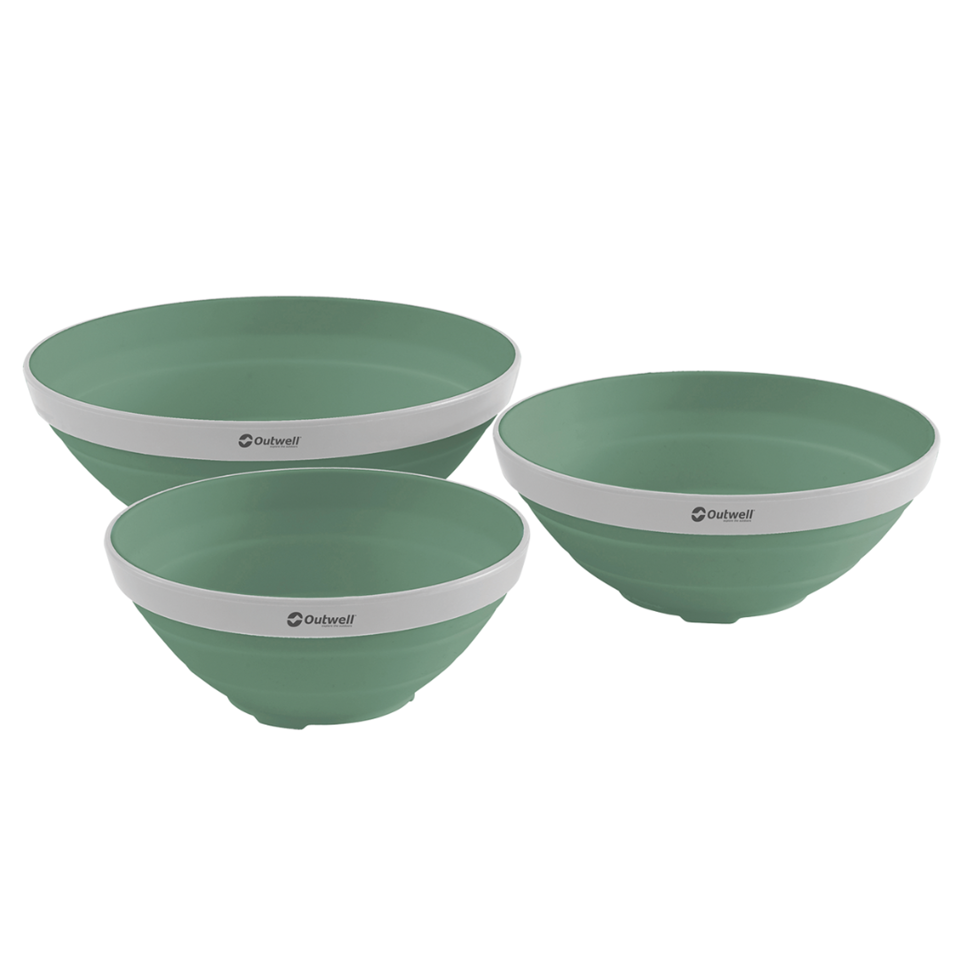 Sada misek Collaps Bowl Set Shadow Green