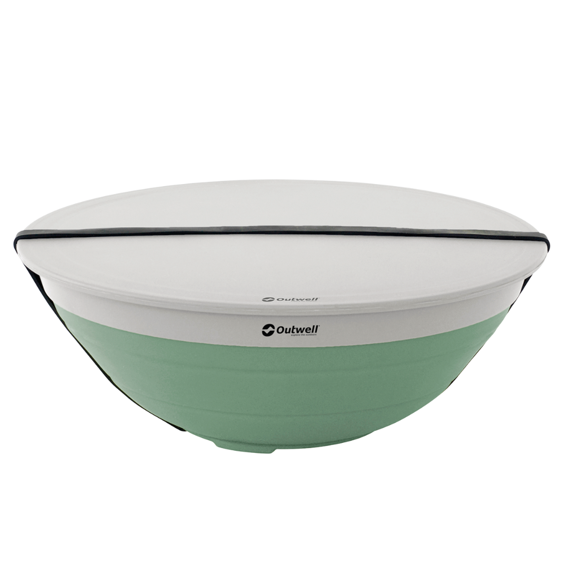 Outwell Collaps sada miska a cedník Shadow Green