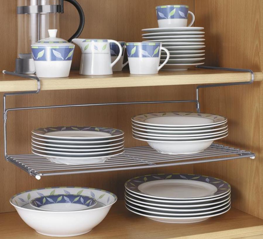 Chromovaná polička