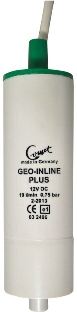 Průchozí čerpadlo Comet Geo-Inline-Plus 19l/min 0,7bar