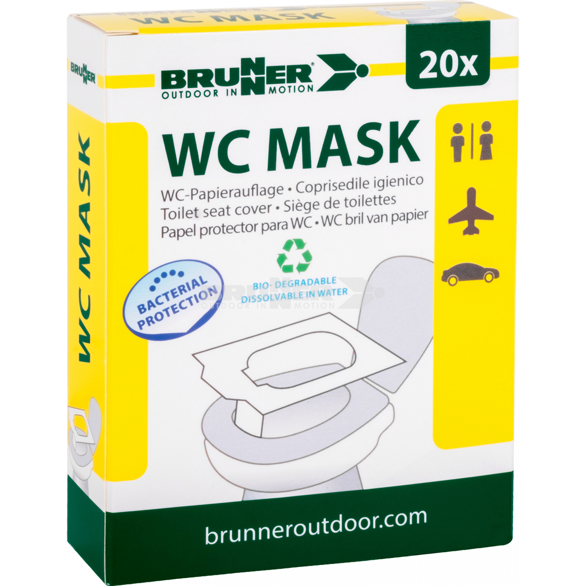 Ochrana sedátka WC mask