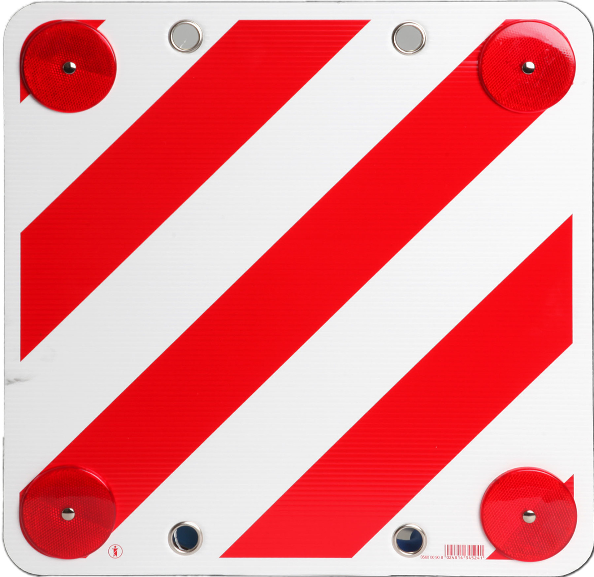 Varovná deska Zebra plastová