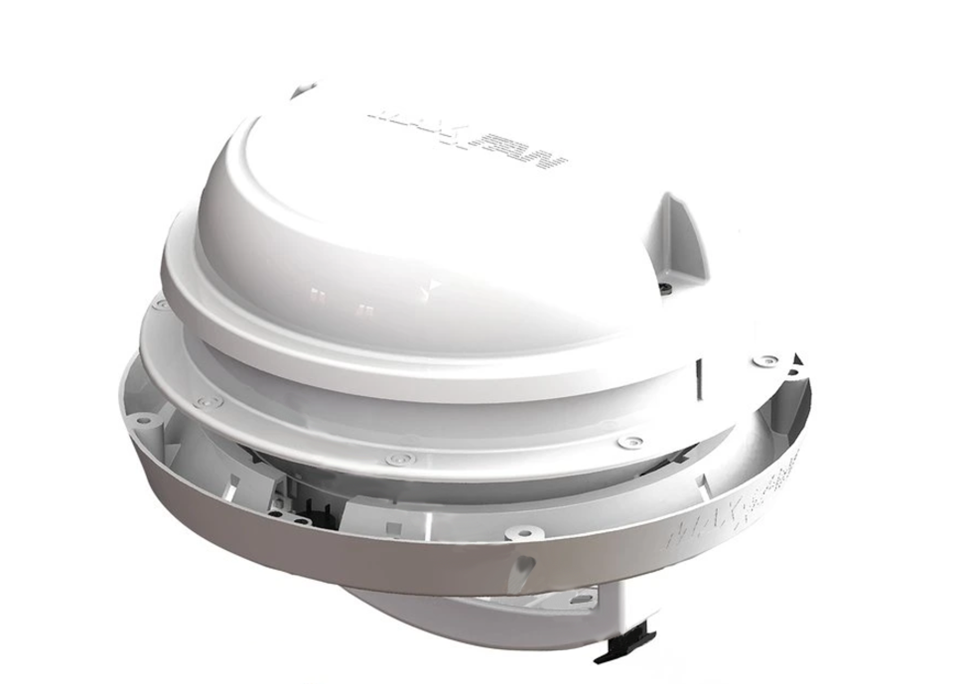 Střešní ventilátor MaxxFan Dome bílý