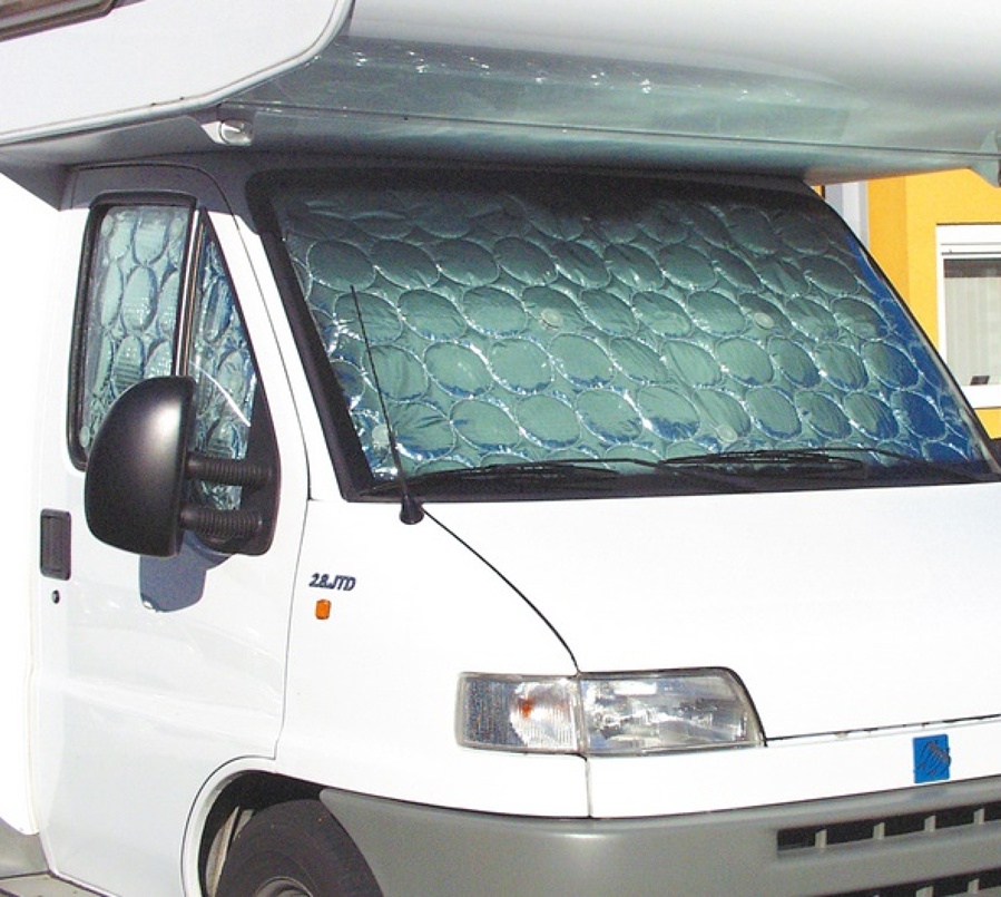 Termozákryt čelního skla Ducato 91-93 šedá