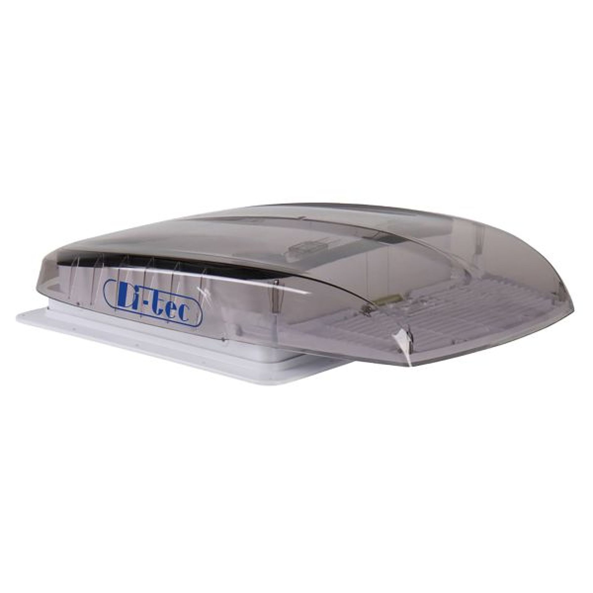 Okno s ventilátorem Di-tec průhledné