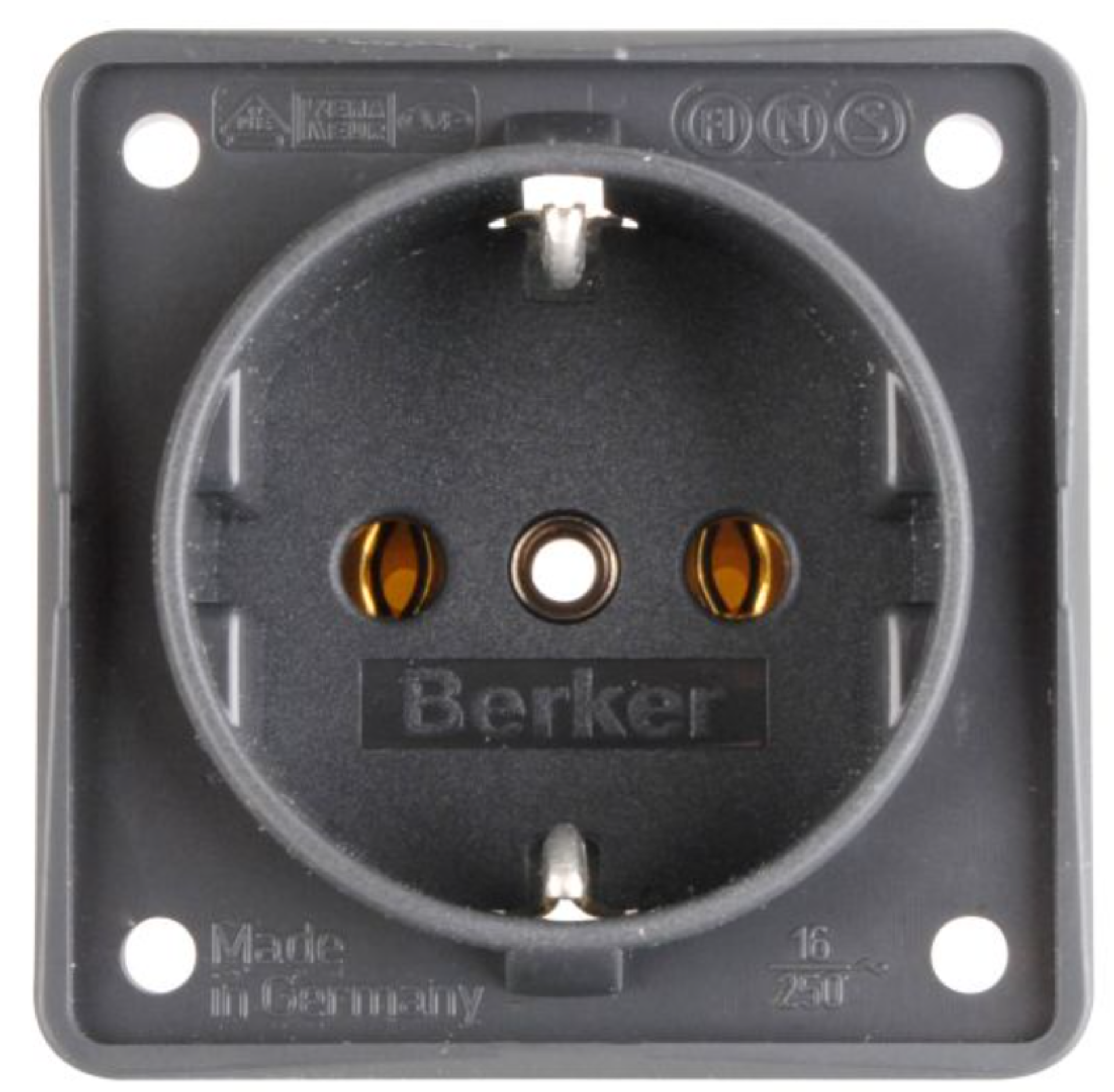 Vnitřní zásuvka BERKER 230V antracit/matt