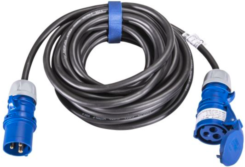 CEE prodlužovací kabel 3x2,5 mm2 25 m