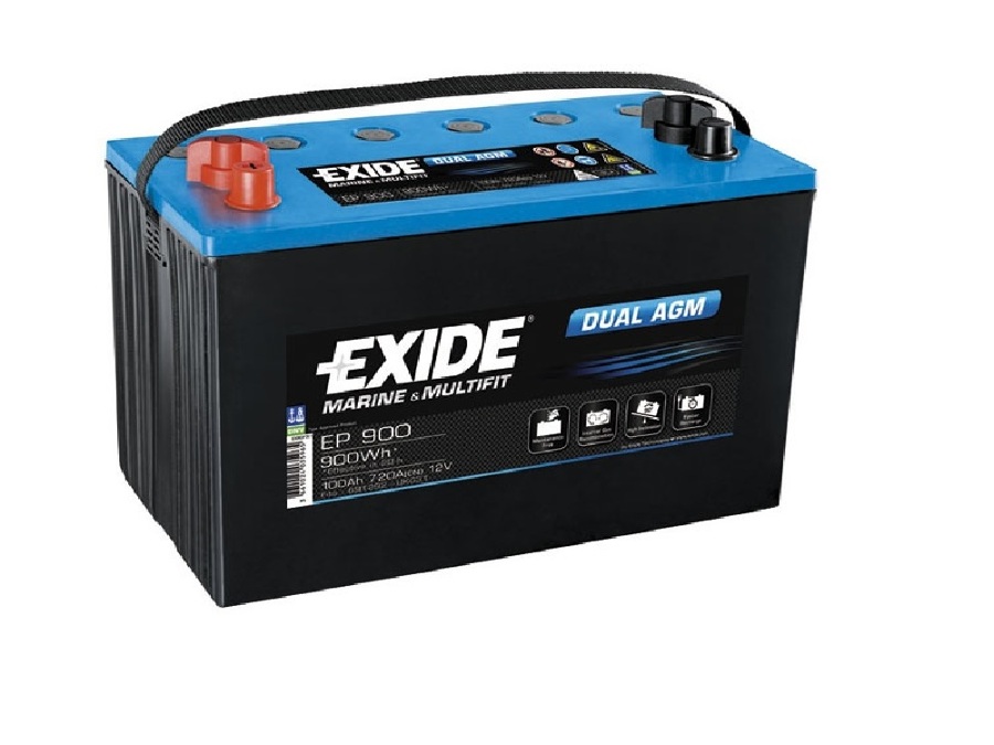 Baterie EXIDE Dual AGM 12V 100Ah
