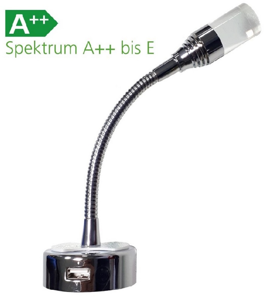 Stolní lampička s USB
