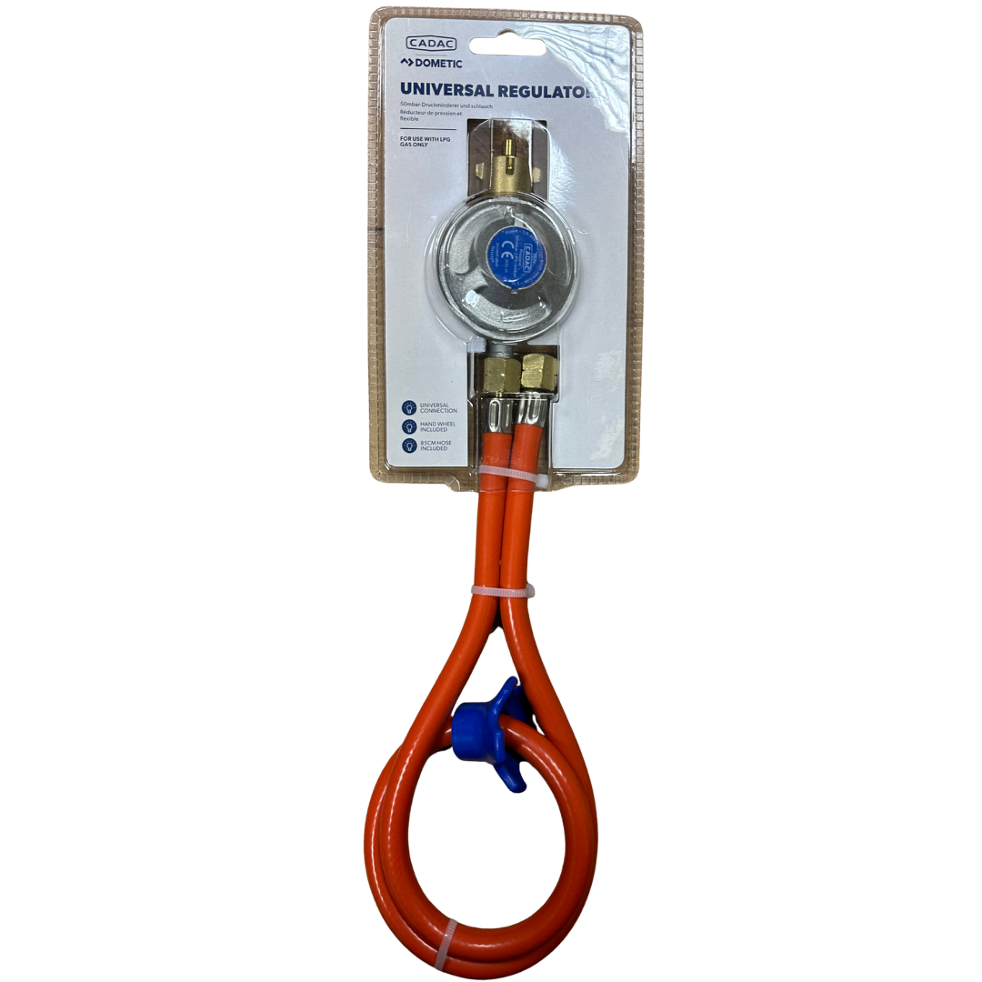 Připojovací sada s regulátorem Cadac 50mbar
