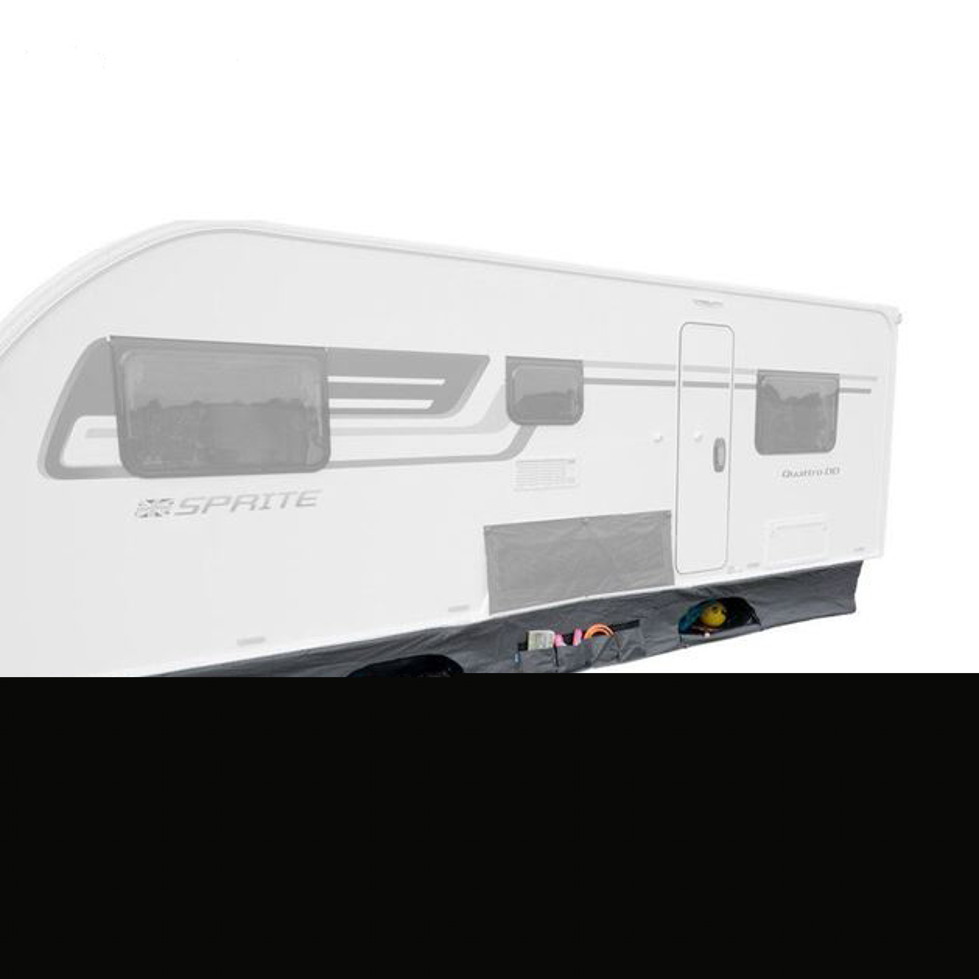 Zakrytí spodku Dometic Pro Organizer s kapsářem