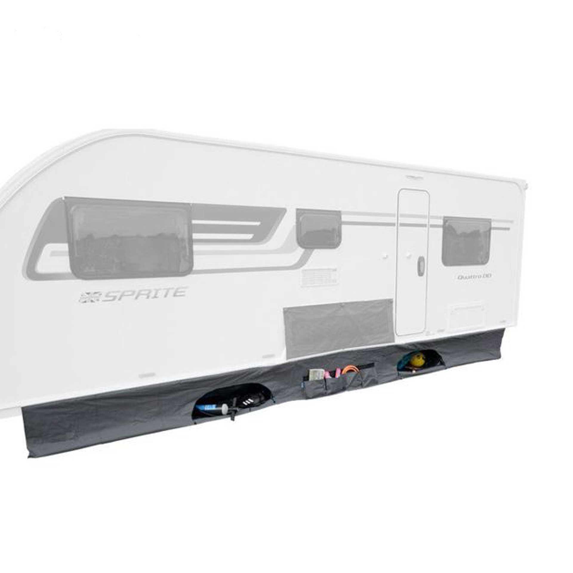 Zakrytí spodku Dometic Pro Organizer s kapsářem
