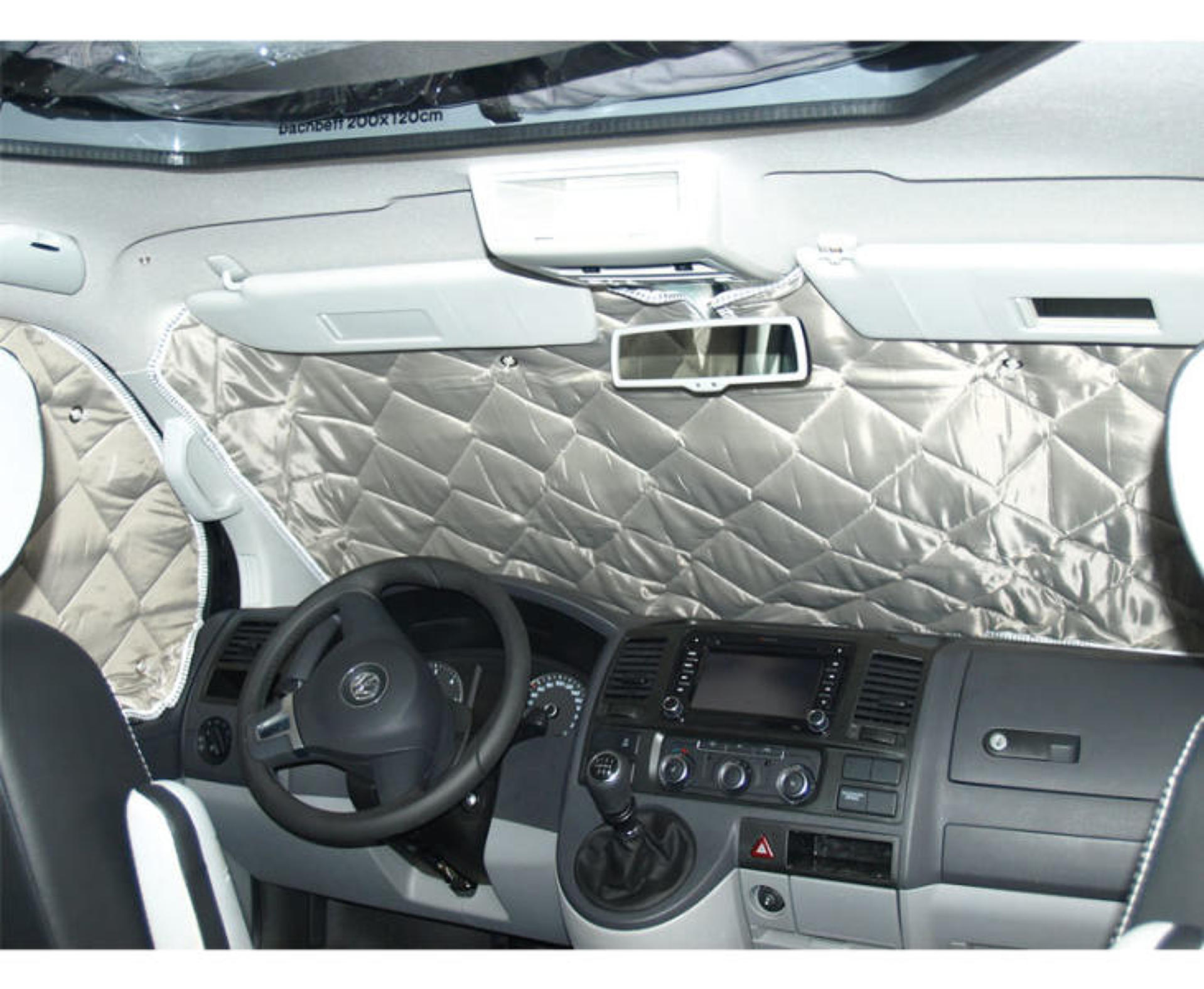 Termozákryt VW T5/T6, čelní a boční okna