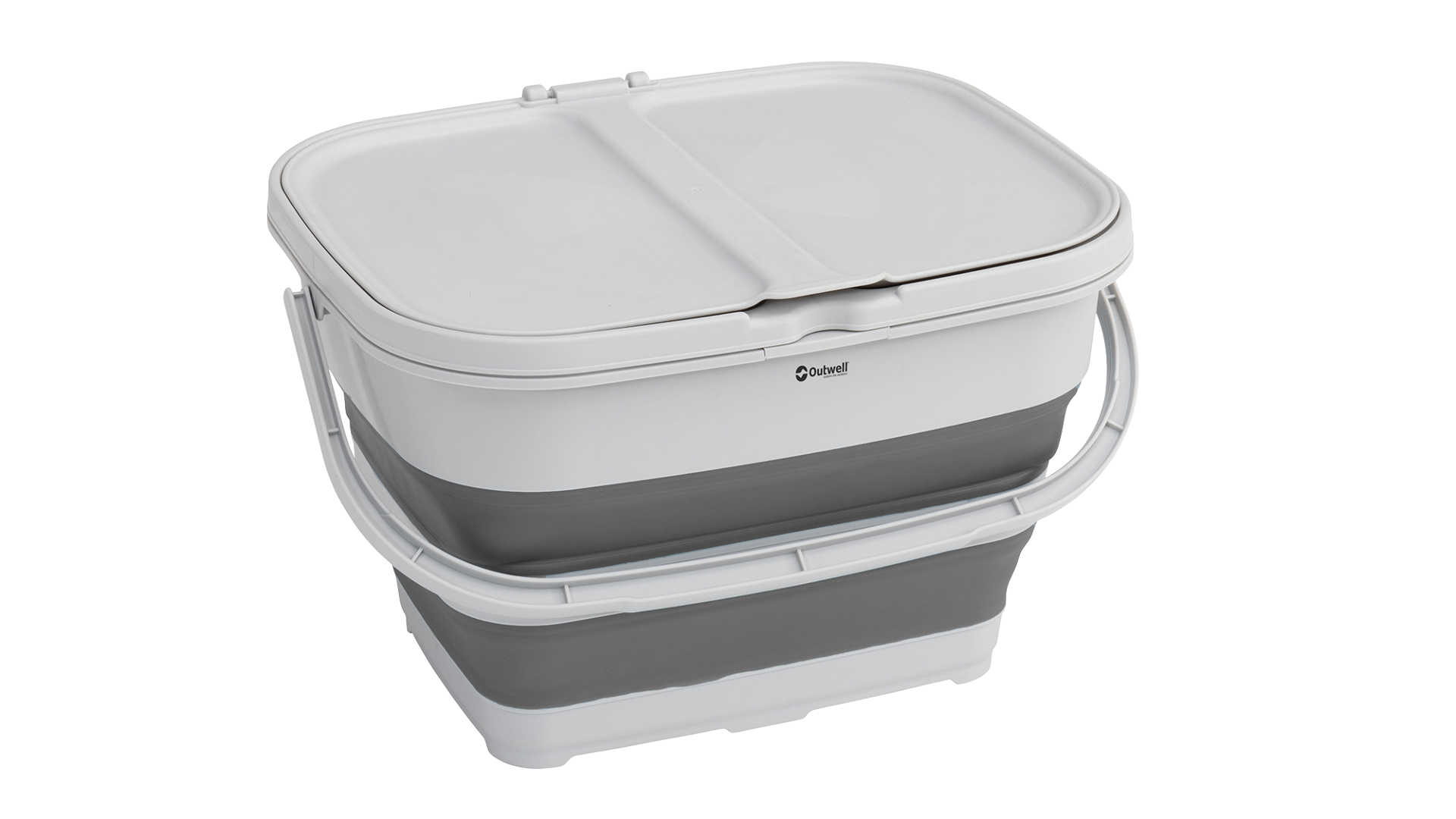 Odpadkový koš Outwell Collaps RecycleIt Basket Grey Mist