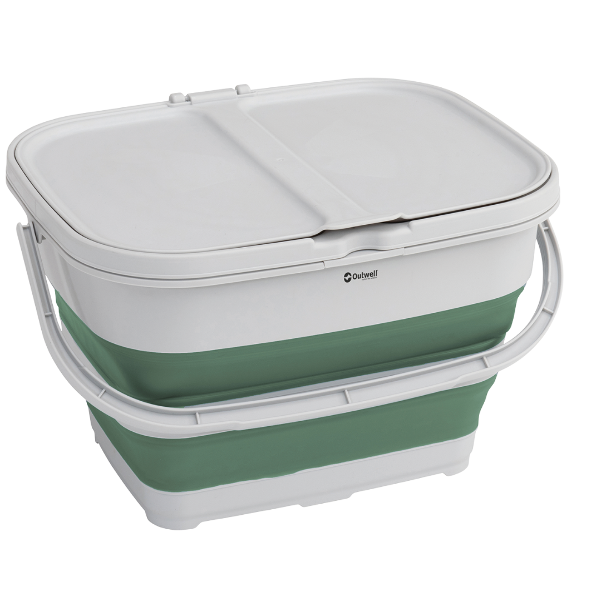 Odpadkový koš Outwell Collaps RecycleIt Basket Shadow Green