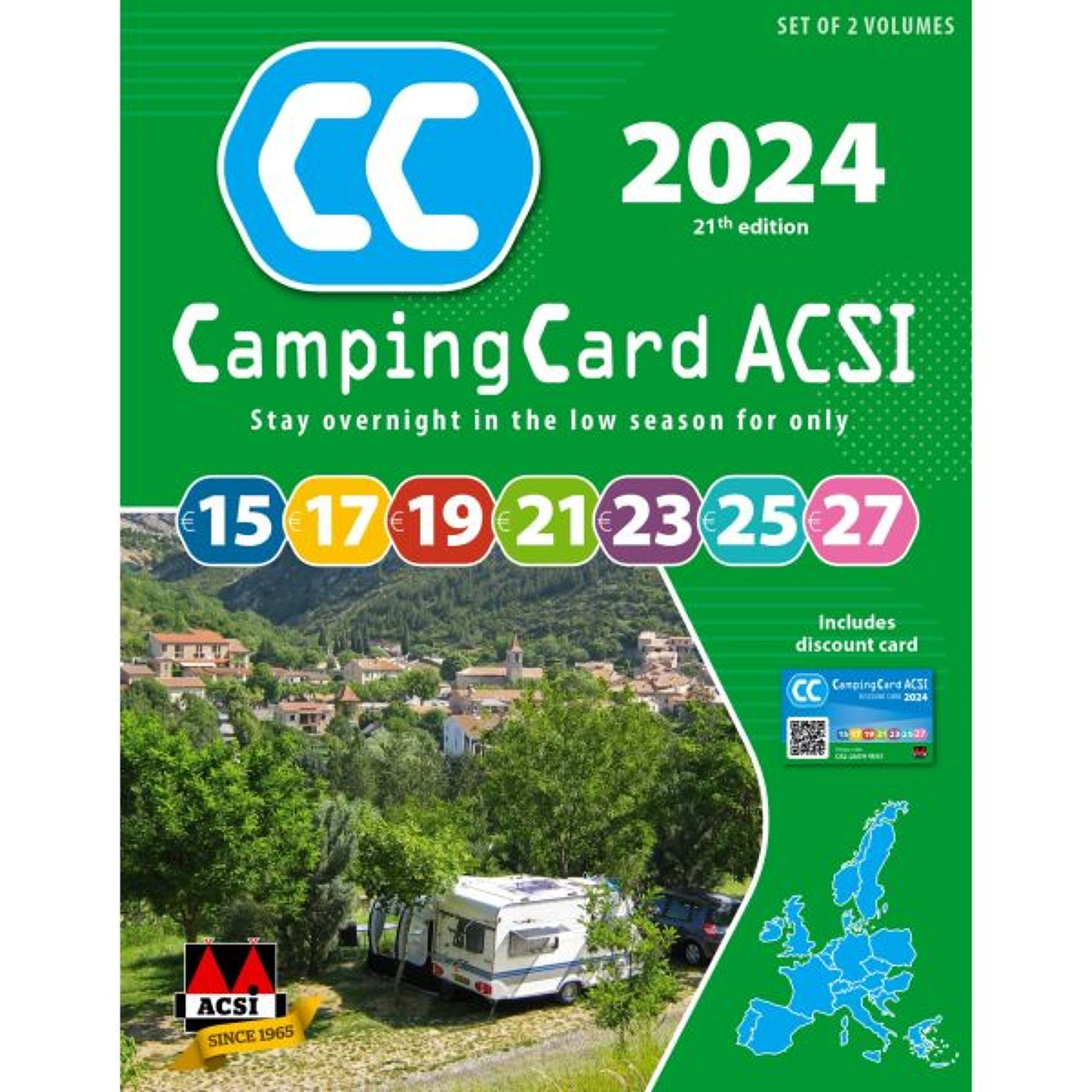 ACSI Camping Card 2024 - anglická verze