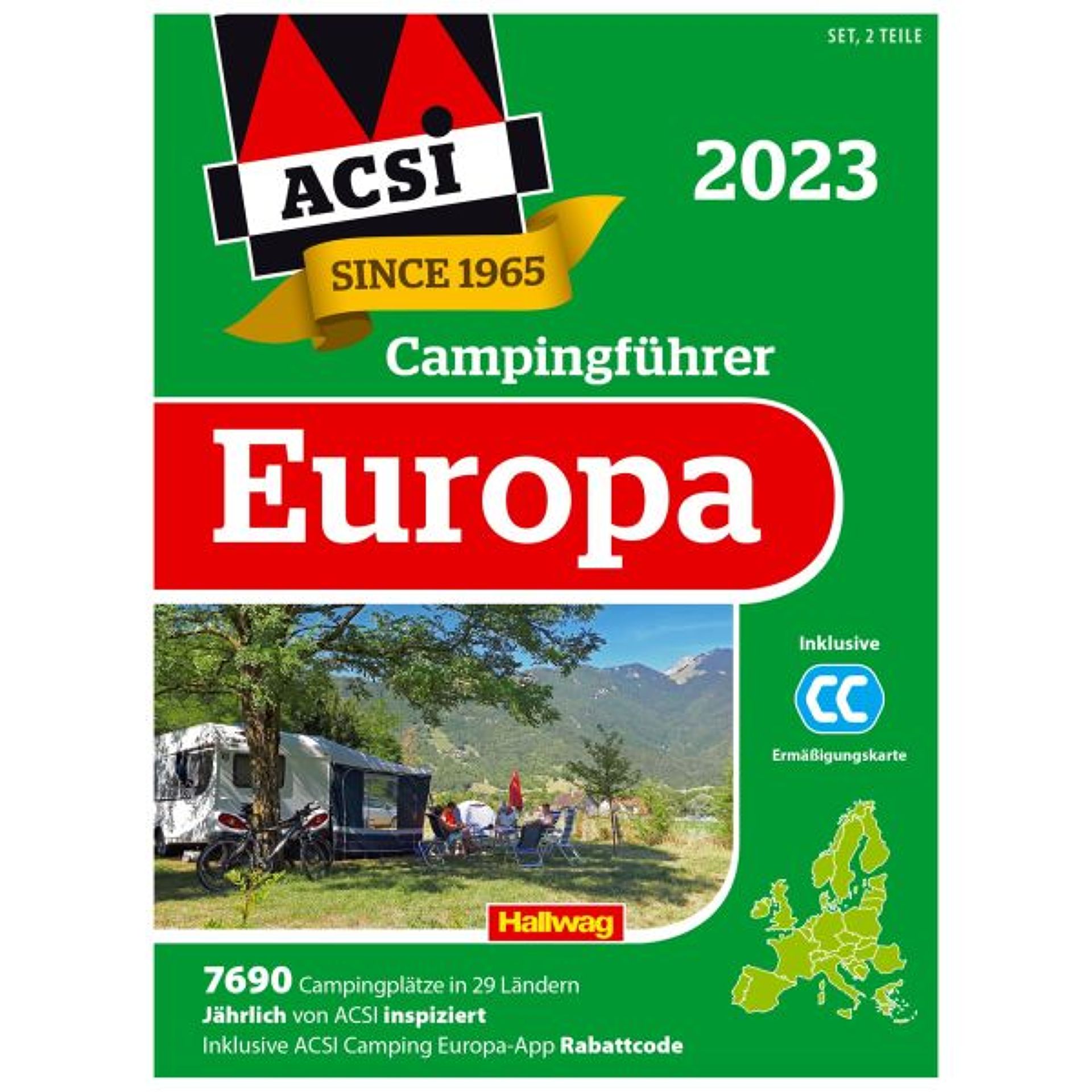 ACSI-Campingführer Europa 2023