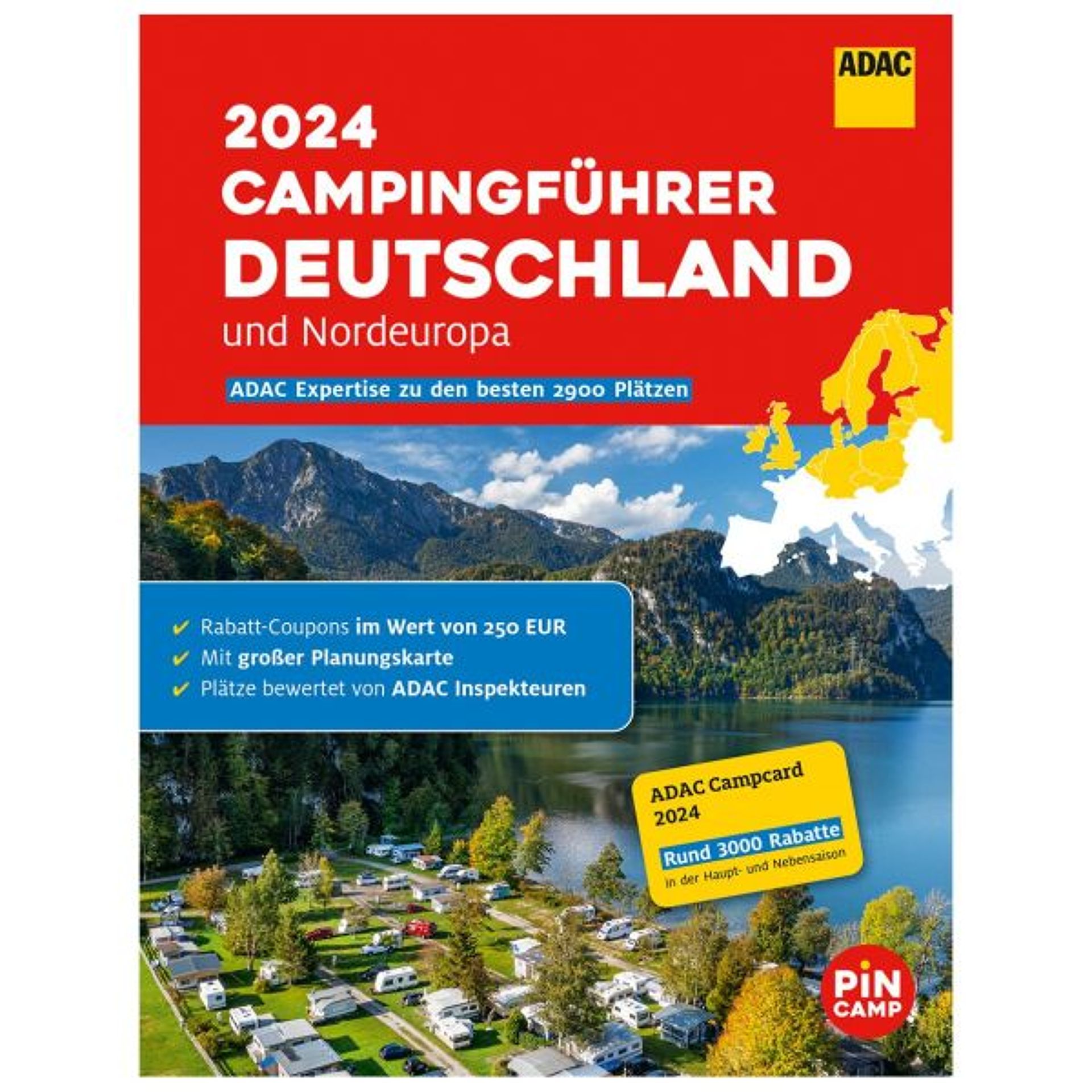 ADAC Campingführer 2026, díl. 2 Deutschland un Nordeuropa#