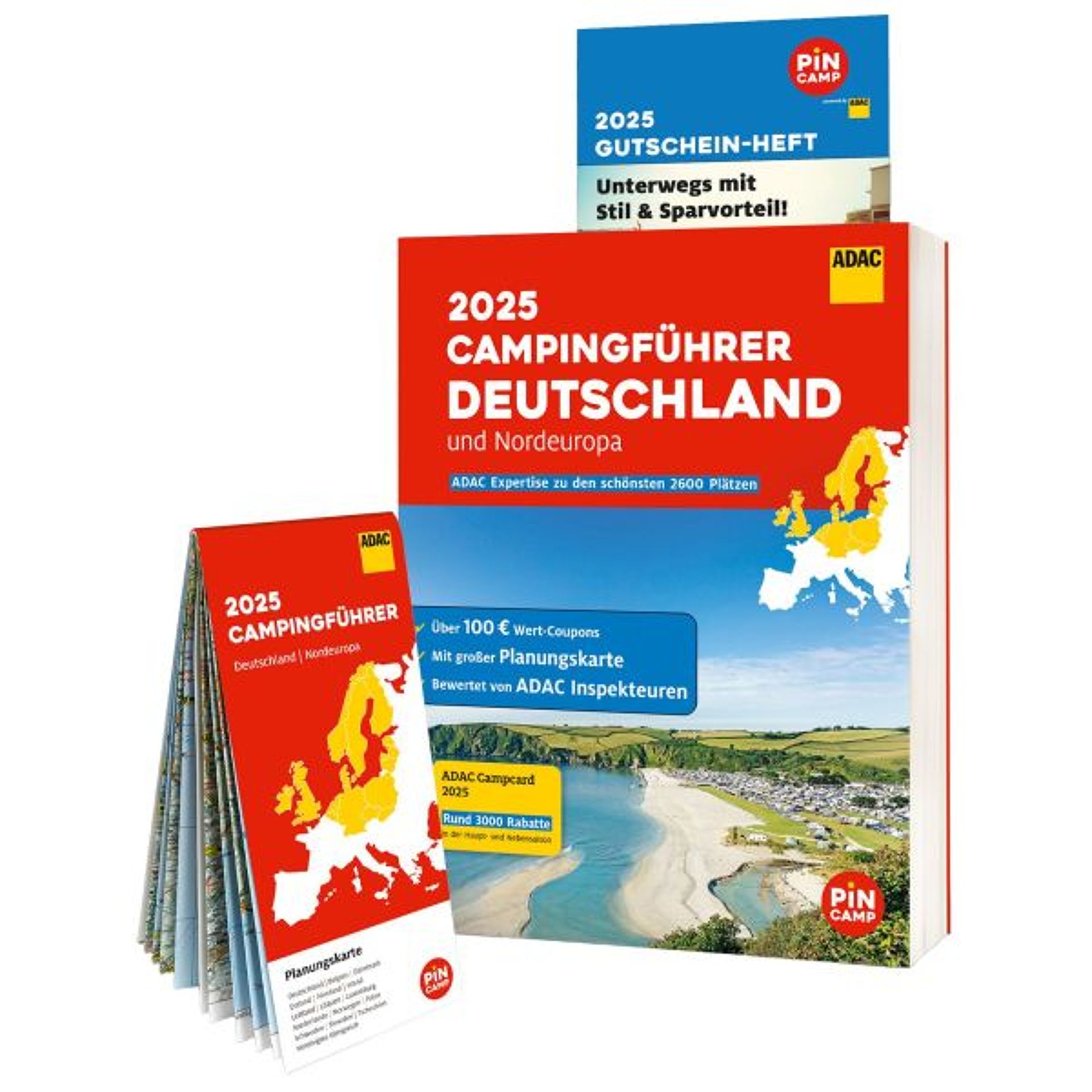 ADAC Campingführer 2026, díl. 2 Deutschland un Nordeuropa