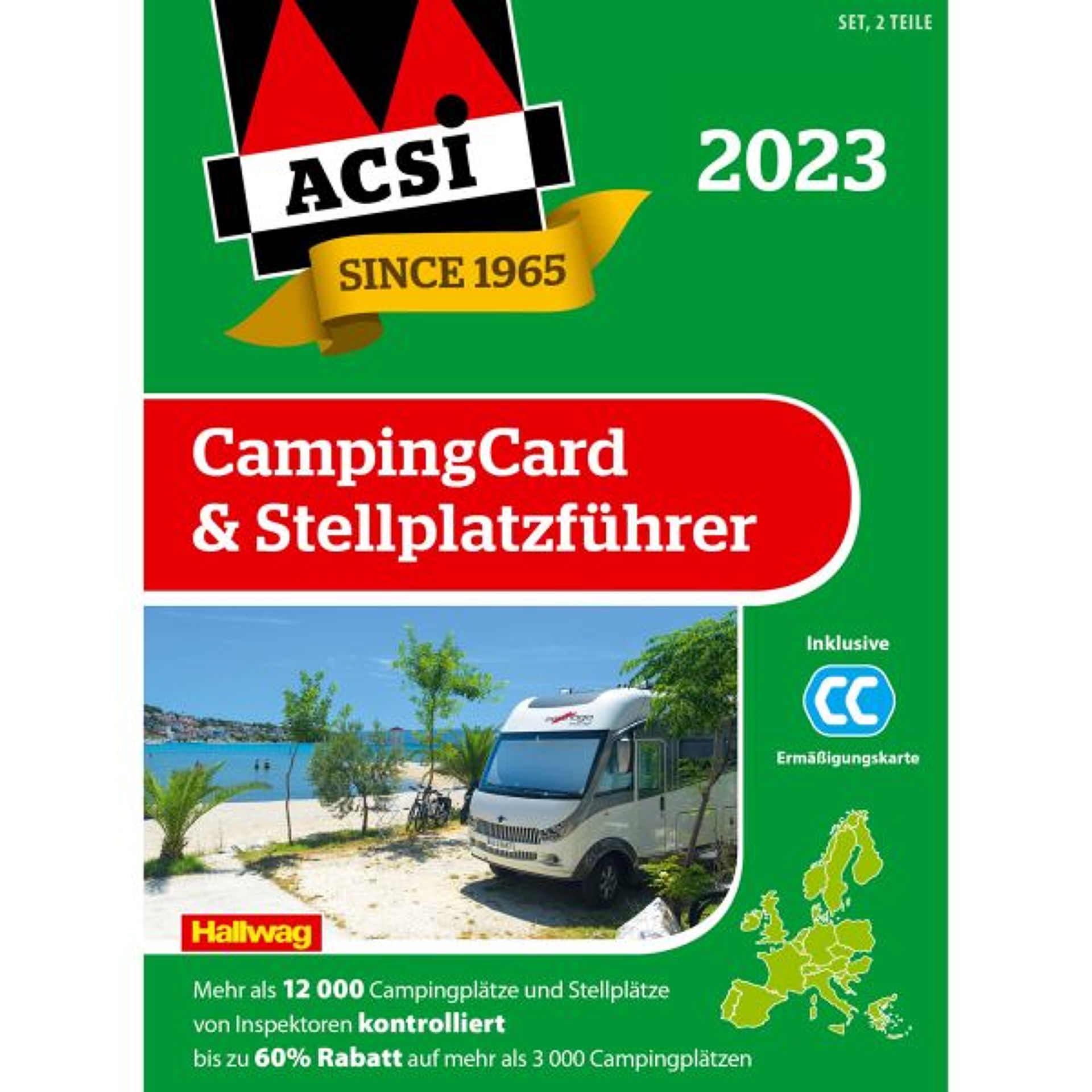 ACSI CampingCard & Stellplatzfuhrer 2023