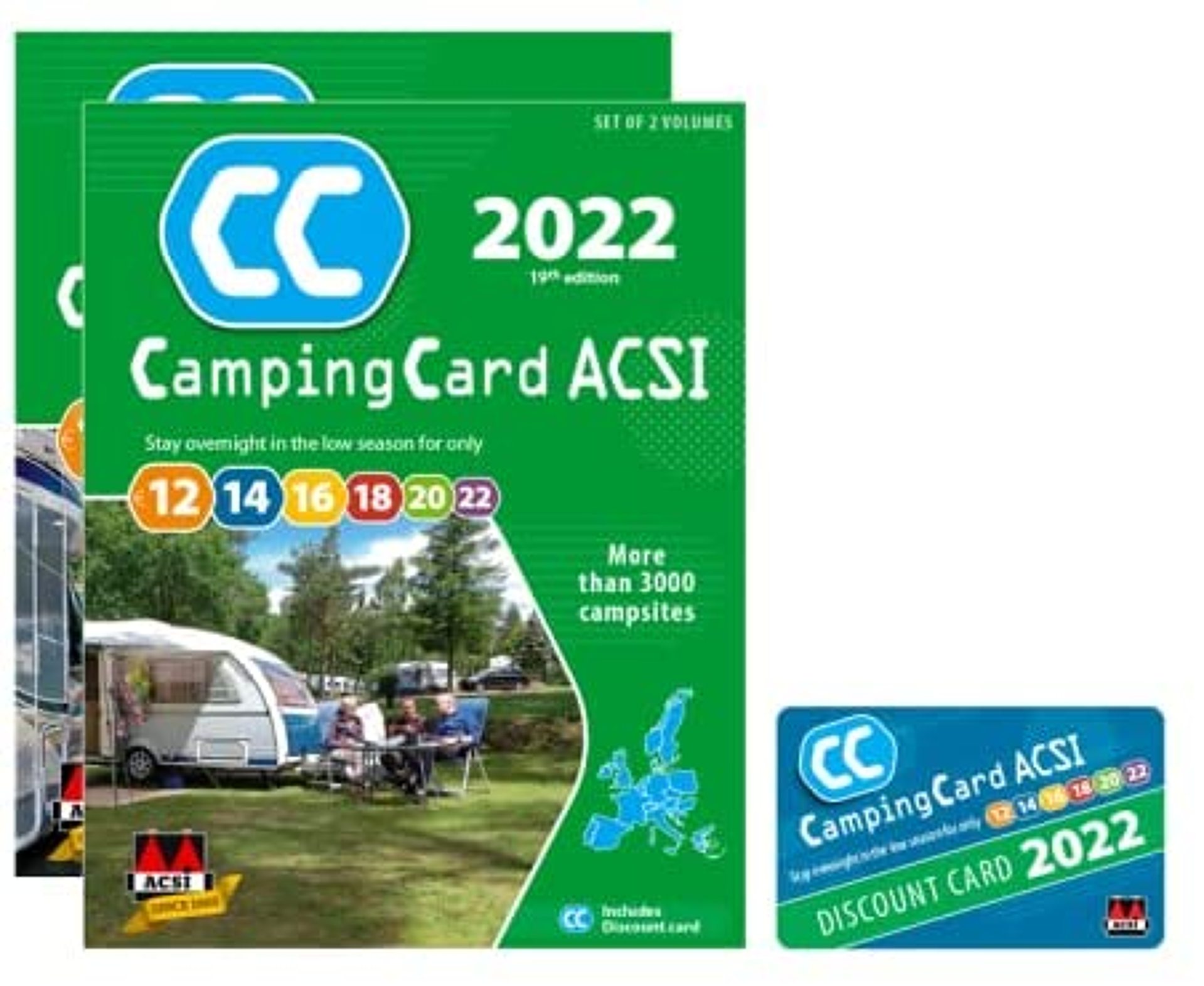 ACSI Camping Card 2022 - anglická verze
