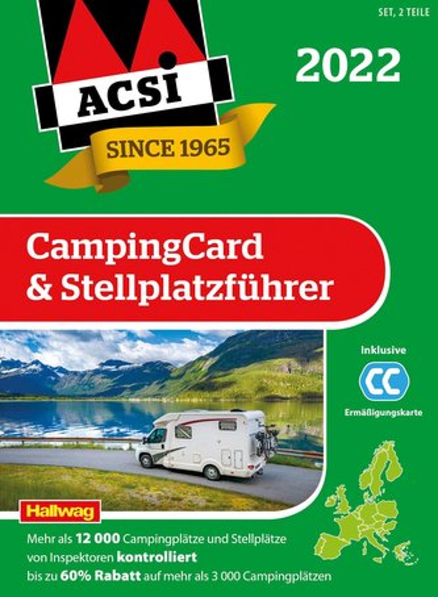 ACSI CampingCard & Stellplatzfuhrer 2022