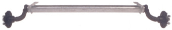 Náprava AL-KO UBR 700-5, 100x4-nízká patka, 1100