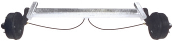 Náprava AL-KO B 2500-8, 205x6-s 3081A, 1040